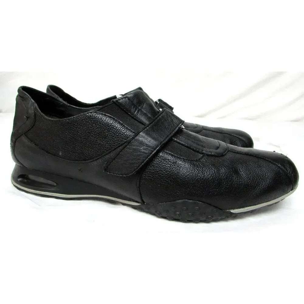 Cole Haan men's size 11.5 M black leather sneakers casual loafers